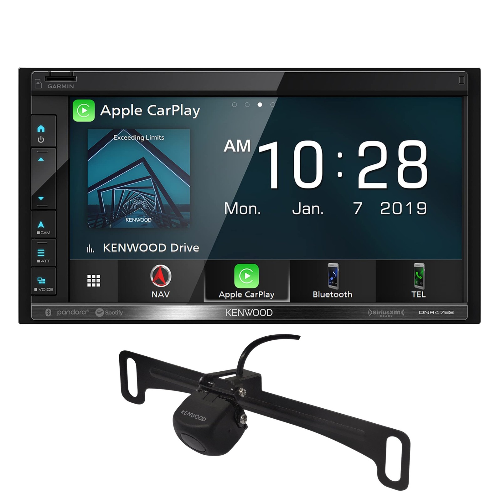 + Kenwood Cmos-230lp Backup Camera Bundle