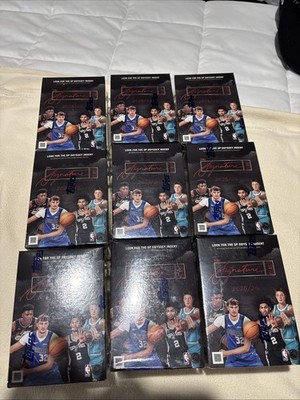2025-26 Topps Signature Class Basketball Value Blaster Box Lot Of 9