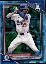 2024 Bowman Draft Sapphire Edition Joendry Vargas #BDC-177