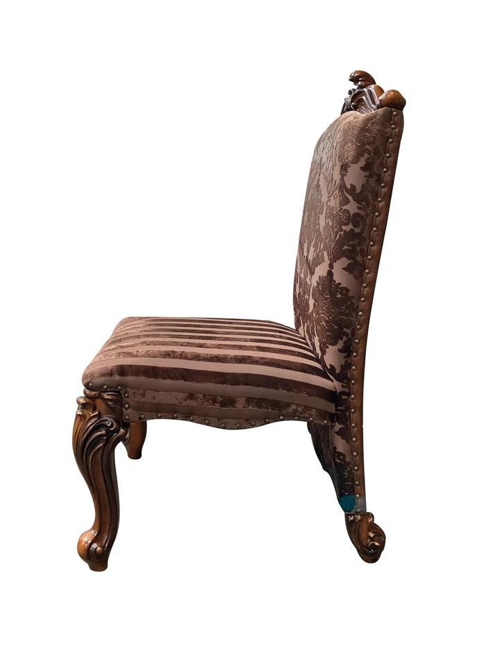 ACME Versailles 人造皮革餐椅 2 色棕色 2 件套 — 第 4/4 张图片