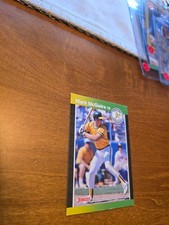 1989 Donruss - Mark McGwire #95 *Denotes on Back