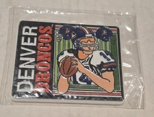New 1992 Sports Impressions Denver Broncos Magnet 3" 2 3/8" NFL Football