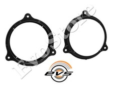 2 Anelli Adattatori Altoparlanti Casse Anteriori per Renault Clio IV dal 2015