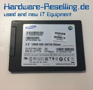 Samsung HP 128GB 2,5" 6Gb/s SATA SSD MZ7PC128HAFU-000H1 675546-001 690406-001