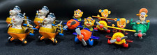 9 1990 McDonalds Tale Spin Airplane Happy Meal Toys - Wildcat Kit Molly Baloo