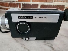 Vintage Kodak Instamatic M28 classic movie camera with Kodak zoom lens