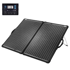 ACOPower Plk 120W Portable Solar Panel Kit, Lightweight Briefcase with 20A Charg
