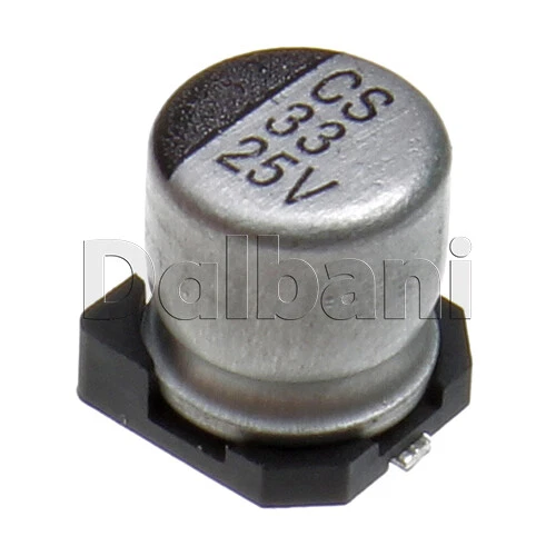 5 Condensatori Elettrolitici Panasonic NHG 100V 10uF 6.3x11.2mm – ±20% Radiale