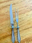 Antique Sterling Silver Towle 2 pc Carving Set