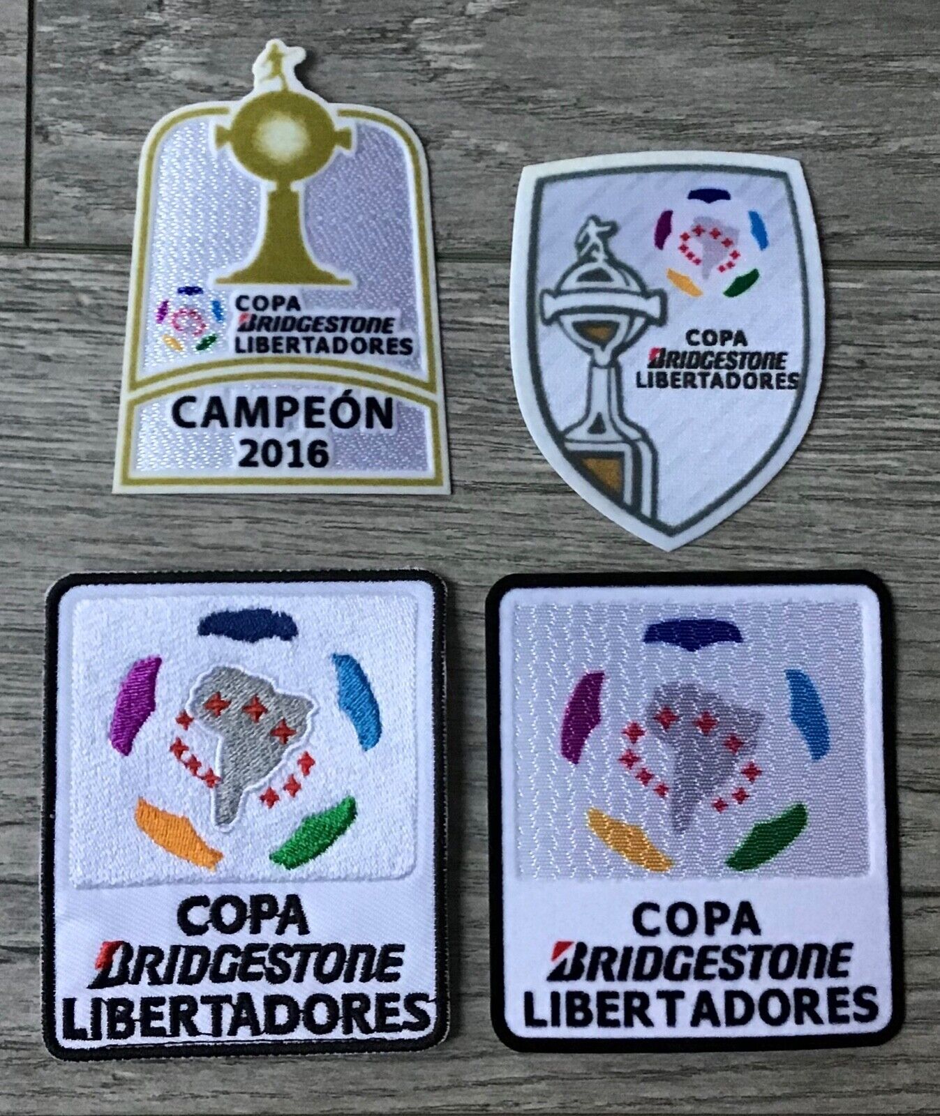 Copa Libertadores de América bridgestone patch CONMEBOL LIBERTADORES FINAL  Badge