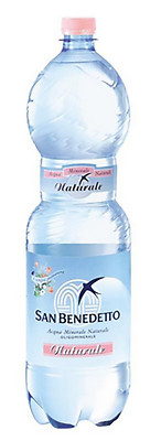 San Benedetto Still Mineral water 1.5 LT plastic - 50.7 fl oz (PACKS OF 6)