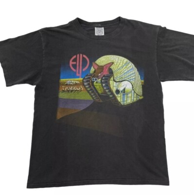 Remake Emerson Lake & Palmer ELP Tarkus World Tour T Shirt, black