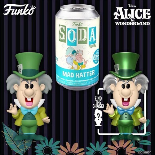 Alice In Wonderland Mad Hatter Disney Funko Soda Collectible Figure Funko-image