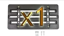 License Plate Holder Mounting Relocator Adapter Bumper Kit Bracket for Genesis