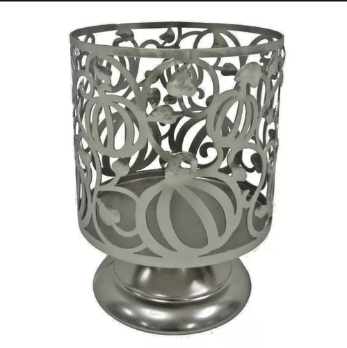 Pumpkin Pedestal Candle Holder Sleeve - Fall Celebrations Table Decor - 第 1/3 張圖片