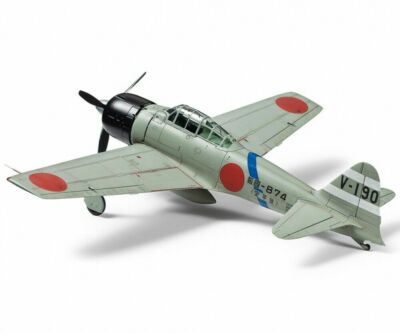 Tamiya 300060784 1:72 Mits. A6M3 Zero Fighter Mo. 32 Hamp Jäger