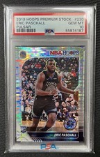 2019-20 NBA HOOPS PREMIUM STOCK PULSAR ERIC PASCHALL RC PSA 10, WARRIORS