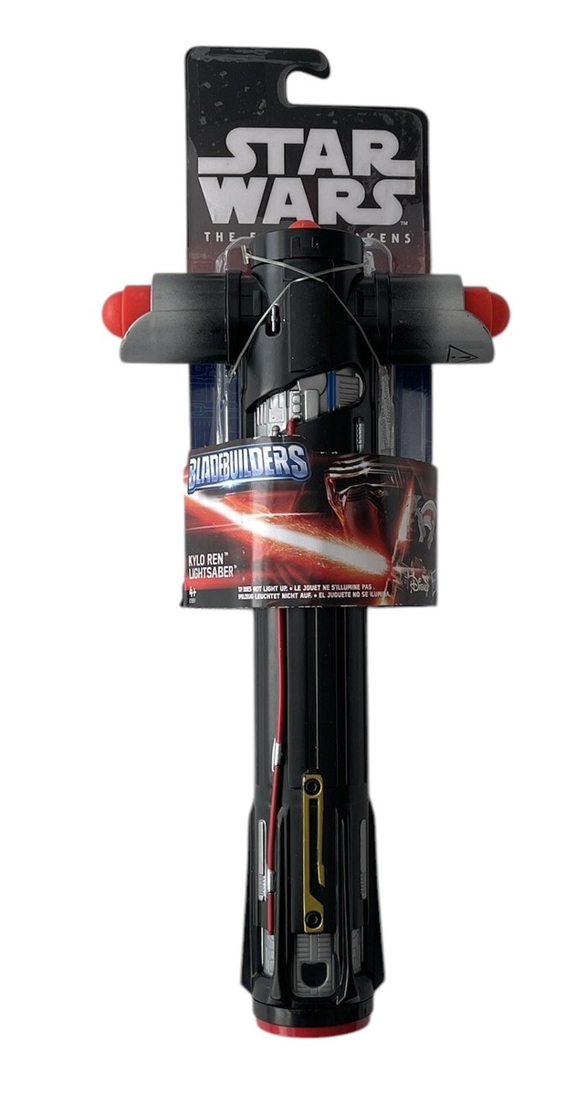 Star Wars The Force Awakens Kylo Ren Bladebuilders Lightsaber Toy  