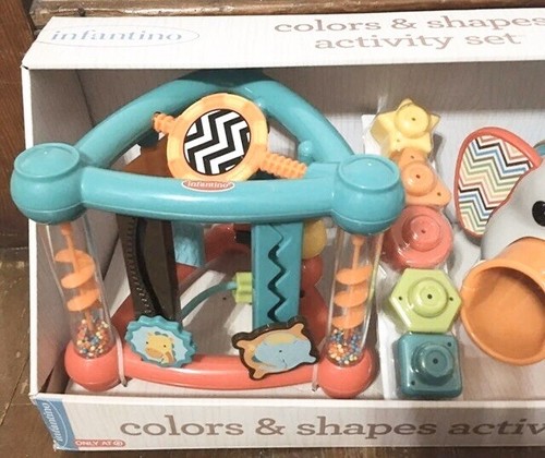 BNIB Infantino Colors & Shapes Activity Set For Baby & Toddlers - Picture 3 of 4