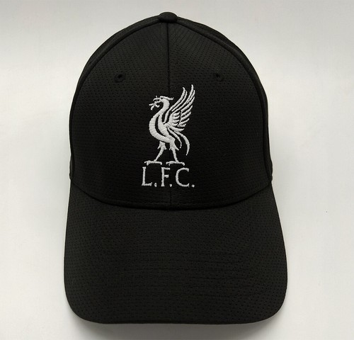 Liverpool FC Black Baseball Hat with 