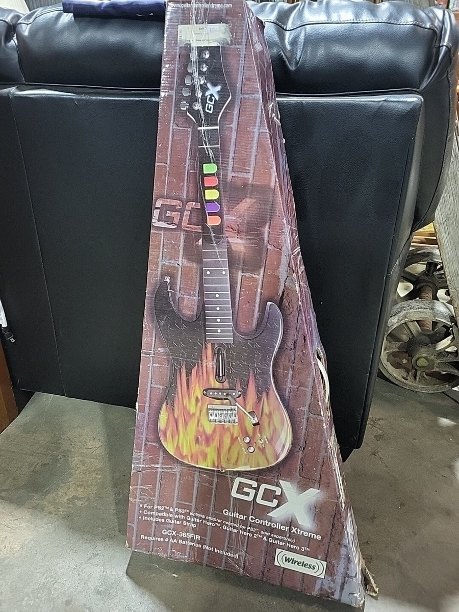 Guitar Hero Rock Band GCX Real Wood RARE With OG Box