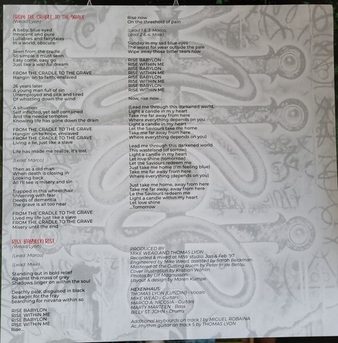 HEXENHAUS – Dejavoodoo (LIM.500 GREEN V.*NUMBERED*SWE TECH/THRASH METAL 1997) - Bild 3 von 4