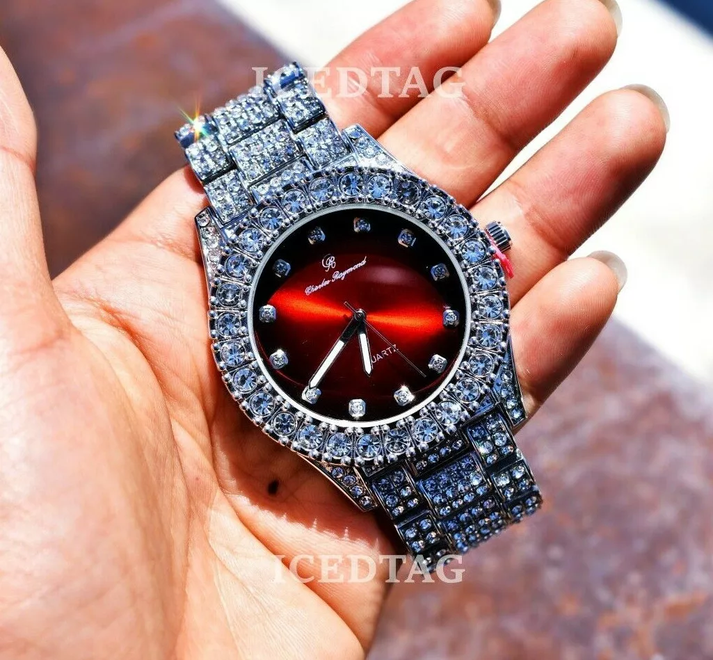 Hip hop top iced out watches