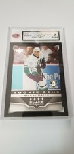 Ryan Getzlaf 2005-06 QUAD Black Diamond Rookie Hockey Card KSA Graded 8!