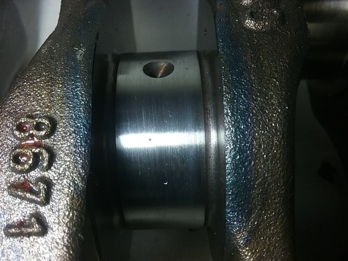 2020-2022 BMW X1 2.0L Engine Crankshaft 867899203 4 Cylinder (TURBO) A76 - Picture 4 of 11