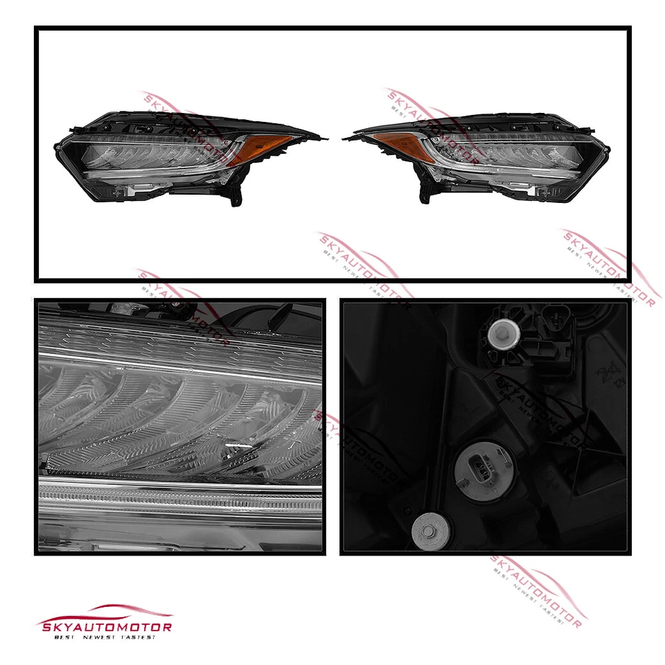 Fits 2019 2020 2021 2022 Honda HRV HR-V Full LED Headlight Right Passenger Side - Image 2 of 4