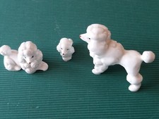 LOT DE 3 PETITS CHIEN POUR VITRINNE