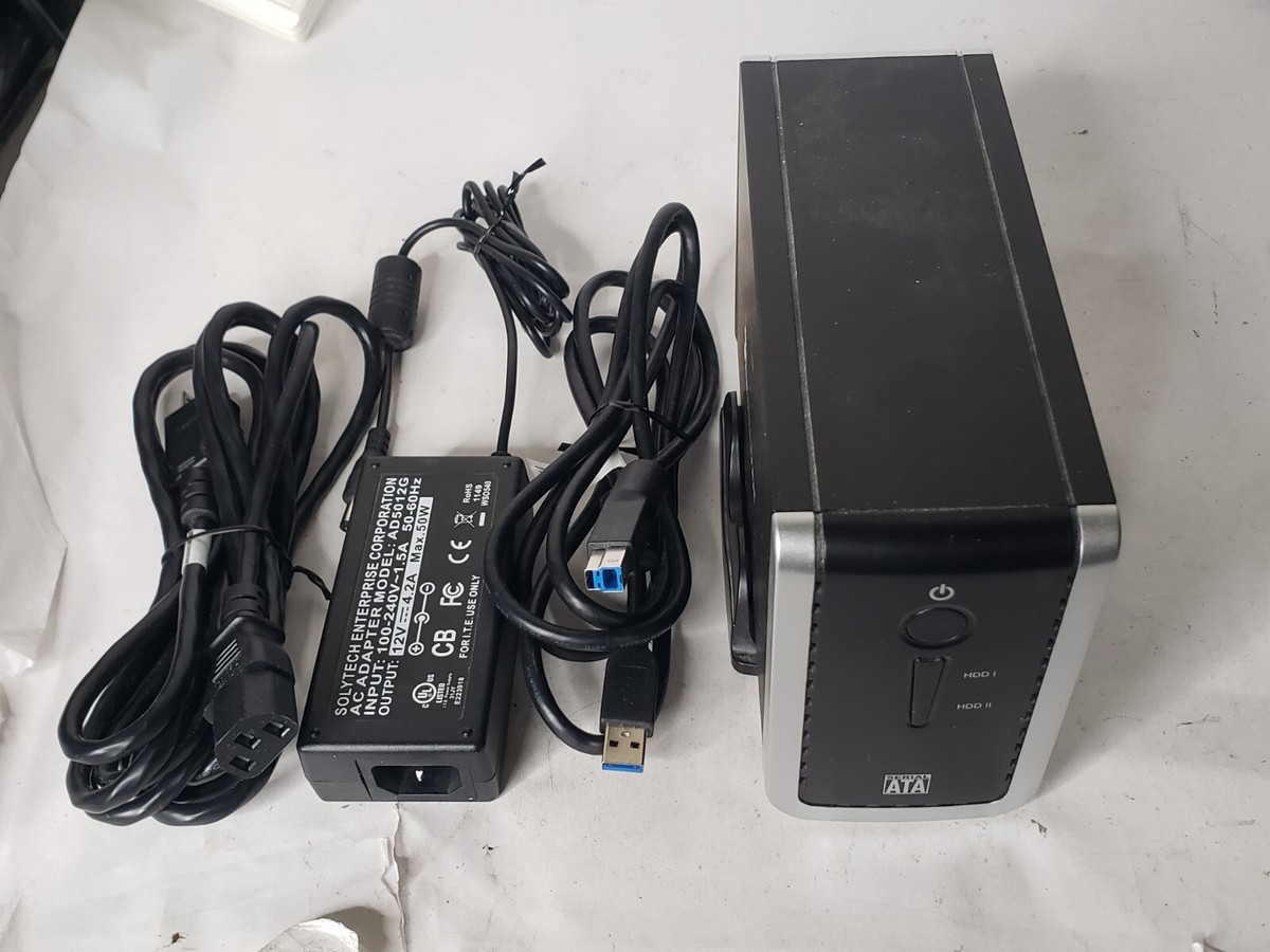 4TB HornetTek HT-3210U3 Dual Bay SATA to USB 3.0/2.0 JBOD External
