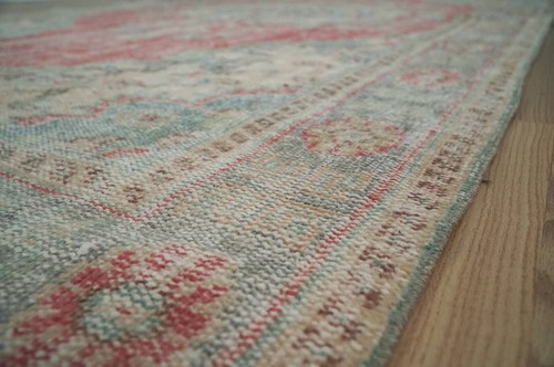 BOHO DECOR RUG, Red Area Rug, Vintage Oriental Rug, Carpet, 5.58x9.81 ft. H-2167 - Bild 4 von 11