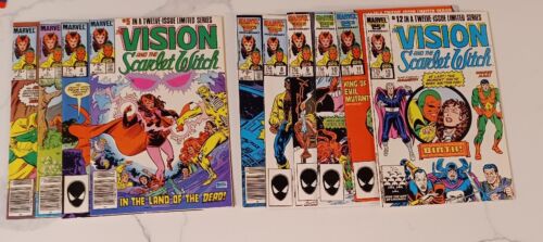 Vision and the Scarlet Witch #2-5 and #7-12, Marvel Comics, 2nd Series - Picture 1 of 23