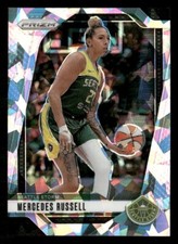2024 Panini Prizm WNBA - Mercedes Russell Cracked Ice #109 Seattle Storm