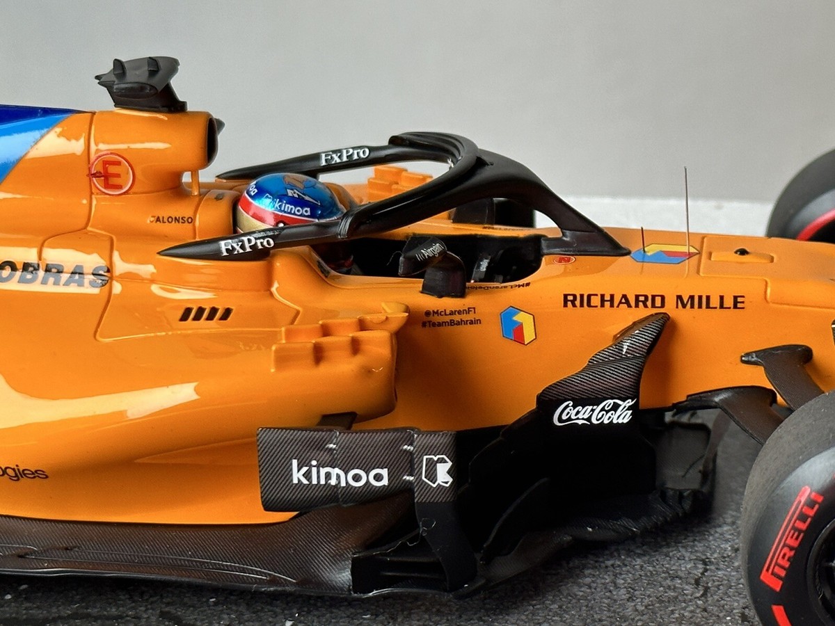 MINICHAMPS FERNANDO ALONSO McLAREN MCL33 2018 ABU DHABI GP 1