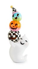 Mackenzie Childs Trick or Treat Illuminated Ghost with Pumpkins Figure