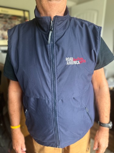 Road America/Elkhart Lake, Fleece Vest,VINTAGE