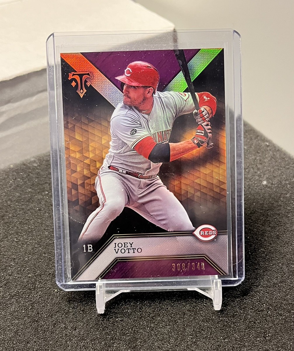 Joey Votto 2016 Topps Triple Threads card 36 Cincinnati Reds