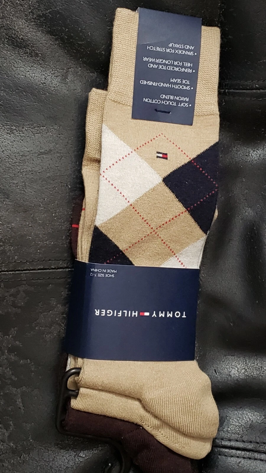 Tommy Hilfiger Men's everyday Dress pack 3 Pairs Socks Sizes 7-12 NWT