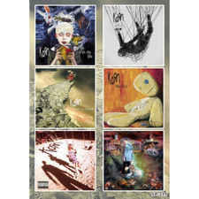 Korn Albums Sticker Pack  Issues Follow the Leader The Nothing Nu Metal Band