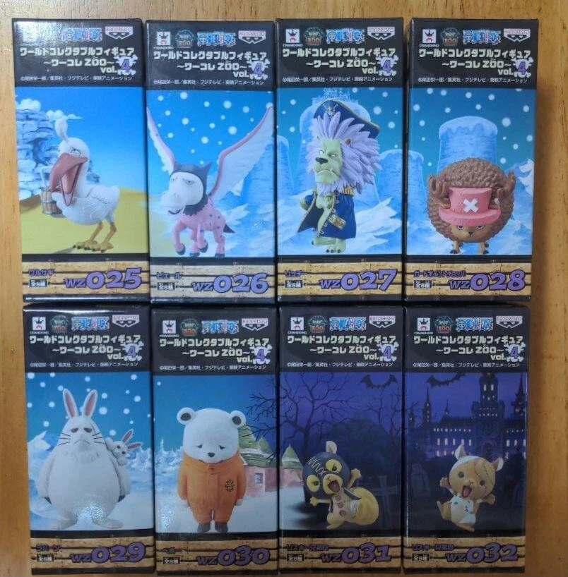 ONE PIECE WCF World Collectable Figure vol.4 Complete set 