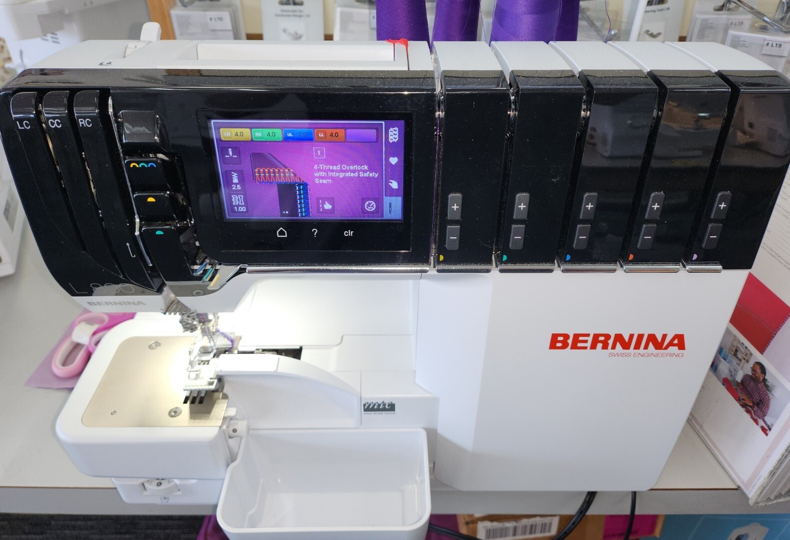 Bernina L890 Serger/ Coverstitch eBay