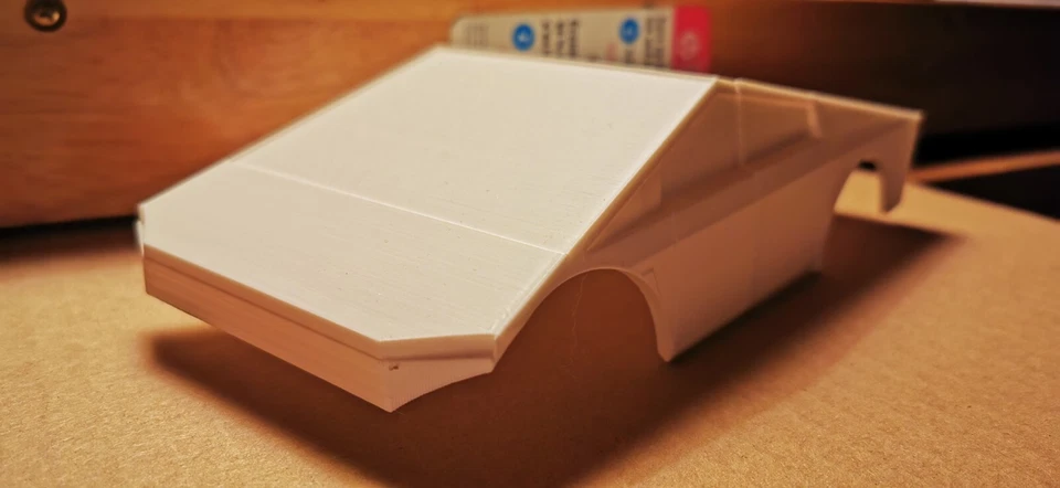 axial scx24 Tesla Cyber Truck Body 1/24 Scale Rc Crawler Body - Image 3 of 4