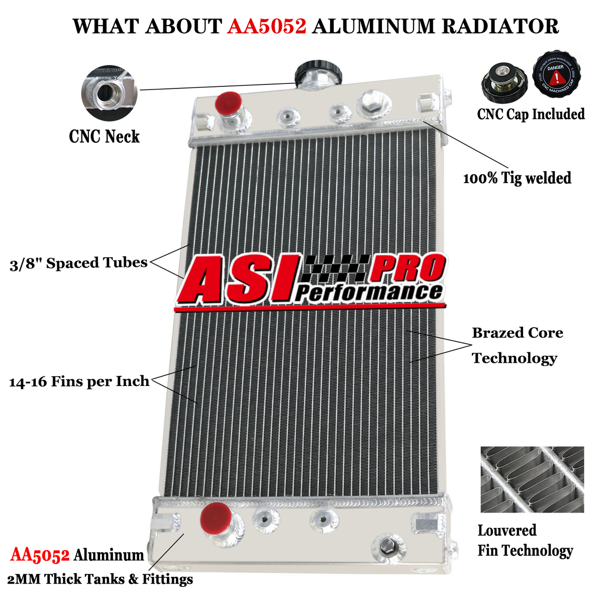 Generator Radiator fit TPN440 for Perkins 404D 10000-54916