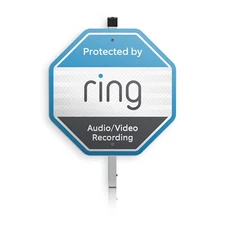 Ring Security Yard Sign Brand New in Original Box and Packaging