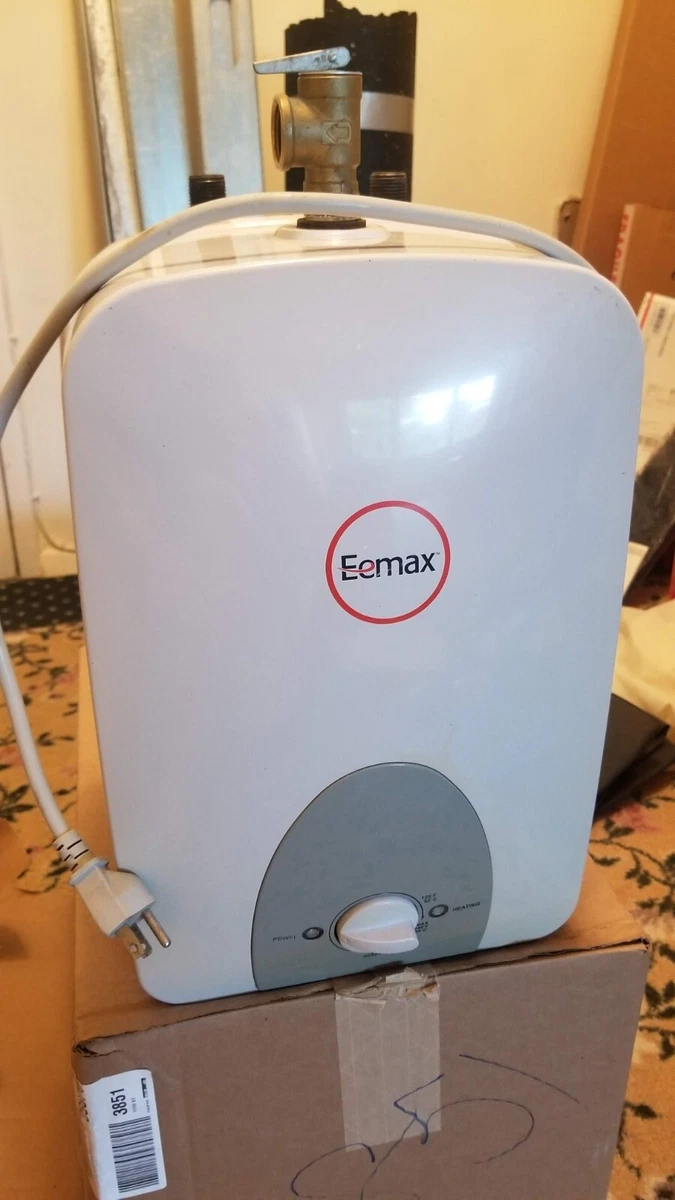 EEMAX EMT2.5 White Mini Tank 2.5 Gallon 120 V Electric Water Heater. USED |  eBay