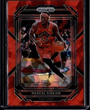 2022-23 Panini Prizm PASCAL SIAKAM Red Ice #29 Toronto Raptors