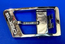 Sligo Sligowear Golf Apparel Brand Silver Tone Vintage Belt Buckle