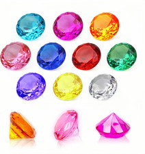 [20Pcs 1.58In] Big Size Kids Diamond Toy, Acrylic Gem Set, Pirate Treasure Hunt
